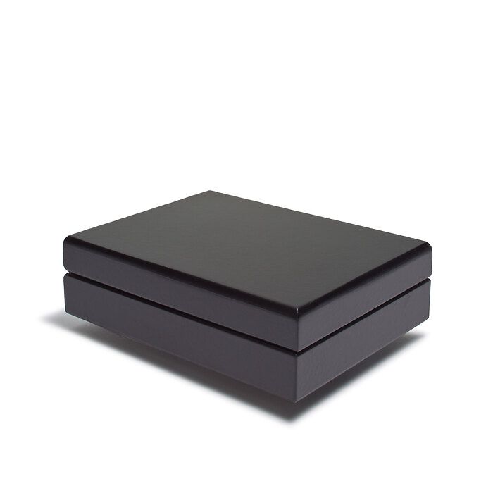 VOLTERRA etui for 1 x gold bar in blister packaging, black
