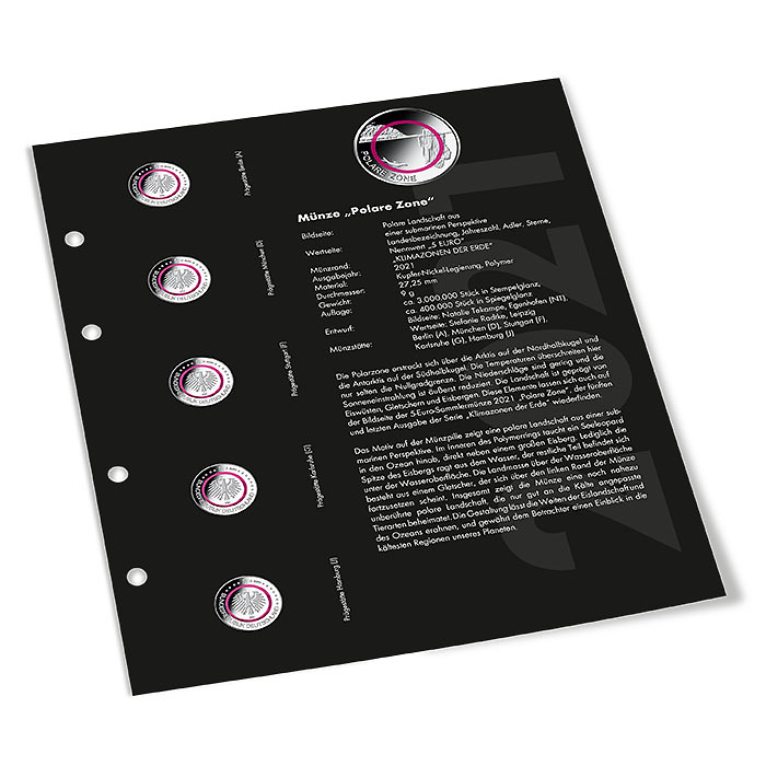 Supplement 2021 “Polar zone' for OPTIMA illustrated album for 5 euros, vol. 1