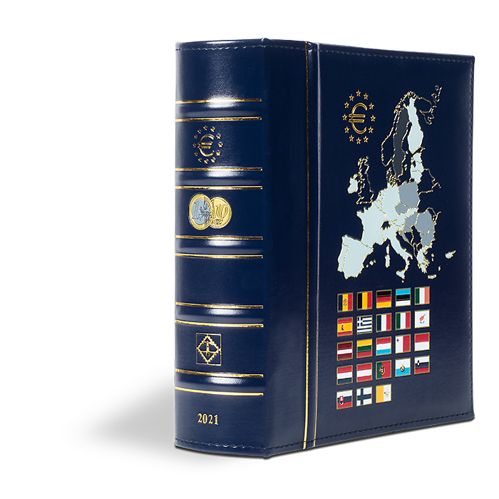 Vista Euro Annual Album 2021,   incl. slipcase. blue