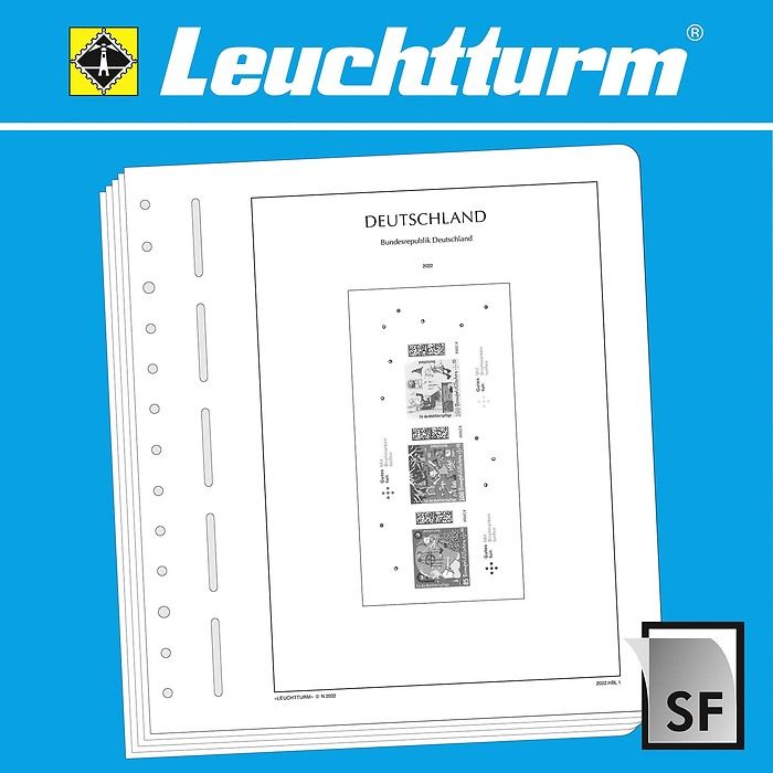 LIGHTHOUSE SF Supplement Federal Republic of Germany booklet sheets 2021