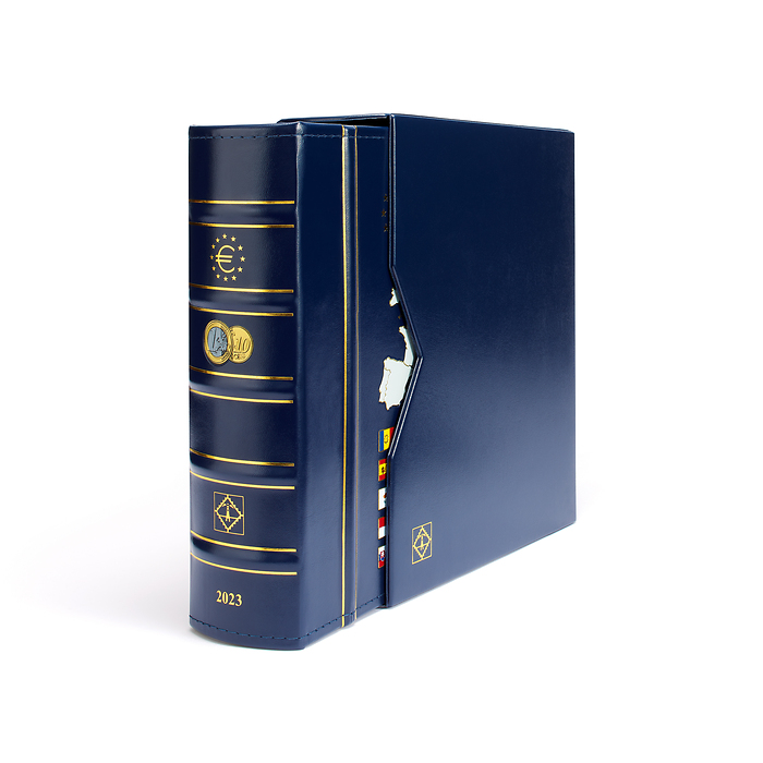 Vista Euro Annual Album 2023,  incl. slipcase. blue