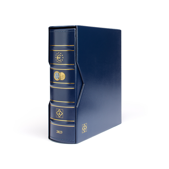 Vista Euro Annual Album 2023,  incl. slipcase. blue