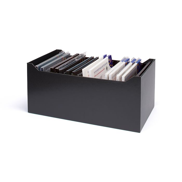 LOGIK archive box for commemorative coin sets with 152 mm width and up to 130 mm height