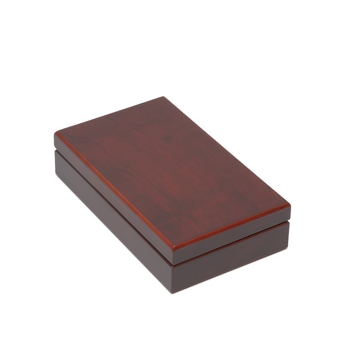 VOLTERRA case for 1 x gold bar 500 g/1,000 g, mahogany