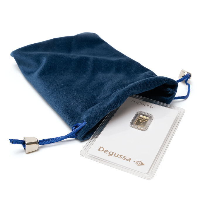 Velour coin pouch L, blue