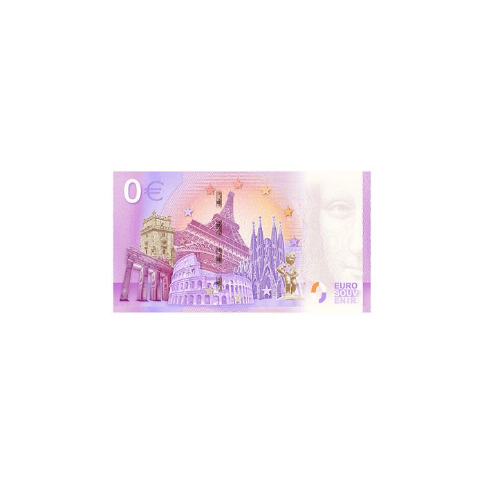 Leuchtturm Zero Euro Souvenir banknote „Brandaris'