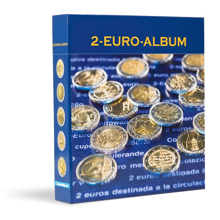 NUMIS illustrated album 2€ commemorative coins for all eurozone countries, Fr/Eng, Vol. 9