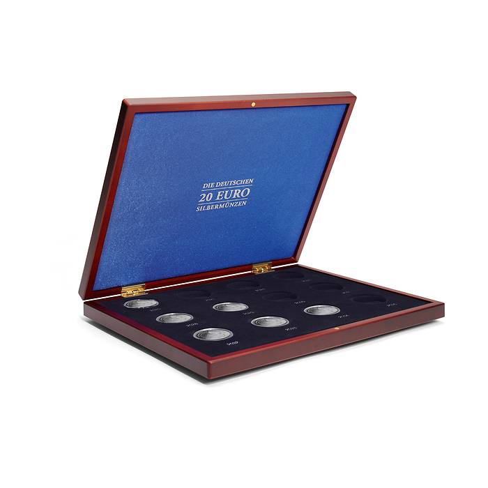 Volterra Uno - Presentation case for 12 germ. 20 Euro coins 'Prägende Frauen', in capsule