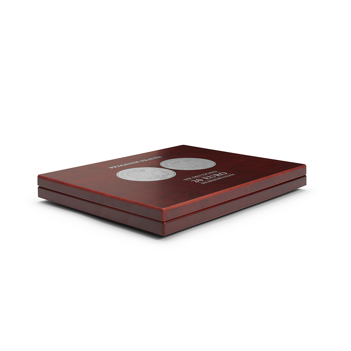 Volterra Uno - Presentation case for 12 germ. 20/35 Euro coins 'Prägende Frauen', in capsu