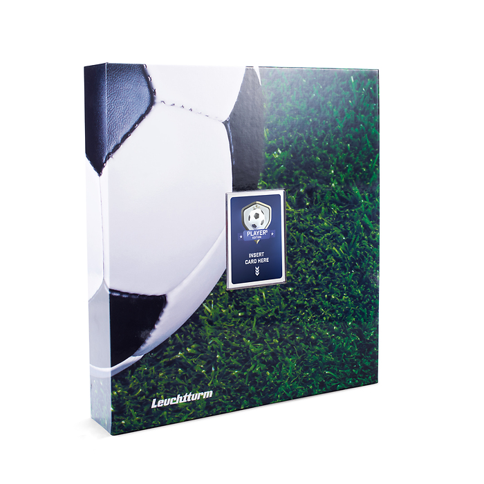 Franz Pro soccer trading card album incl. 5 Grande Pro sheets black