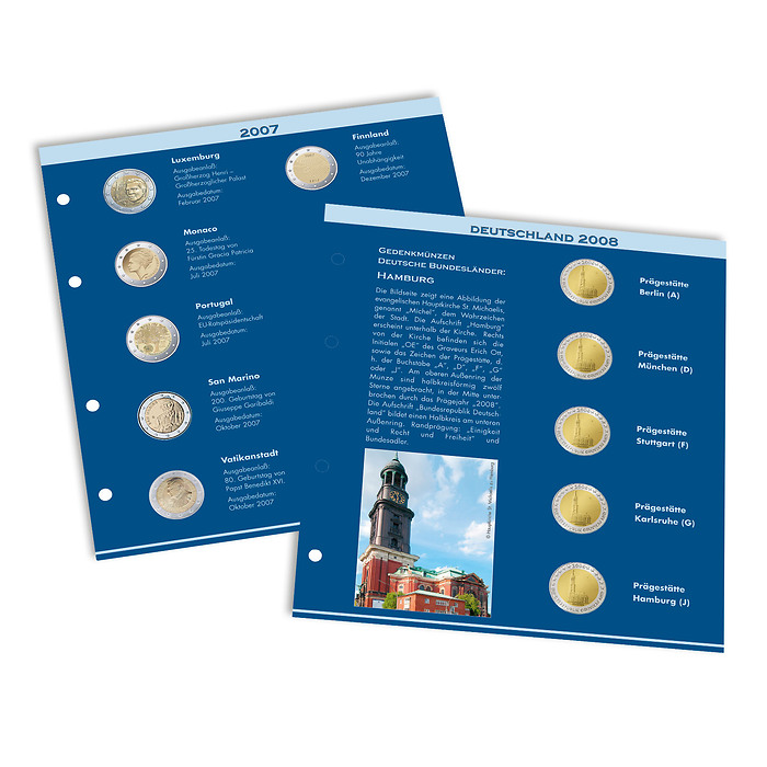 Numis 2 Euro supplement 2025, german