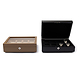 Chronos Watch box, 8 compartments, black