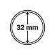 Grips coin capsules inner diameter 32 mm