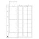 Optima coin sheets, for 35 coins up to 27 mm Ø, clear