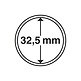 Grips coin capsules inner diameter 32.5 mm