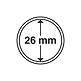 Grips coin capsules inner diameter 26 mm