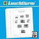 Lighthouse Illustrated album pages with stamp mounts Åland 1984 - 2024