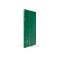 Basic stockbook, DIN A4, 16 white pages, unpadded cover, green