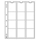 Numis coin sheets, 12 pockets   up to 44 mm Ø, Pack of 5