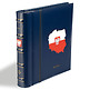 Perfect DP turn-bar binder, Classic Design, embossed ‘Polska’, blue