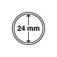 Grips coin capsules inner diameter 24 mm