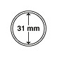 Grips coin capsules inner diameter 31 mm