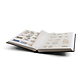 Basic stockbook, DIN A4, 64 white pages, unpadded cover, colour assorted