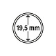 Grips coin capsules inner diameter 19.5 mm