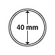Grips coin capsules inner diameter 40 mm
