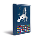Route pocket album for 12 euro coin sets, blue