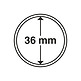Grips coin capsules inner diameter 36 mm