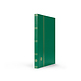 Basic stockbook, DIN A4, 32 white pages, unpadded cover, green