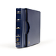 Perfect DP turn-bar binder, classic design, incl. slipcase, blue