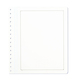 KABE blank sheets, white album board with traditional black  border, pack of 10