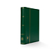 Basic stockbook, DIN A4, 64 black pages, unpadded cover, green