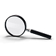 Handle magnifier LU2 with 2.5x and 5x magnification