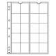 Numis coin sheets, 20 pockets  up to 34 mm Ø, Pack of 5