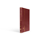 Comfort stockbook, DIN A4, 32  black pages, padded cover, wine red