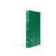 Basic stockbook, DIN A5, 32 black pages, unpadded cover, green
