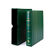 Perfect DP turn-bar binder, embossed ‘Great Britain’, incl.  slipcase, green