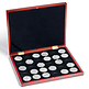 VOLTERRA UNO presentation case for 30 German 20-euro commemorative coins in capsules,black
