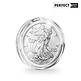 Ultra coin capsules Perfect Fit for 1 oz. Silver 40,6 mm(e.g.American Eagle), pack of 100
