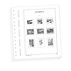 Lighthouse Illustrated album pages with stamp mounts Austria 2020-2024