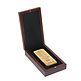 VOLTERRA case for 1 x gold bar 500 g/1,000 g, mahogany
