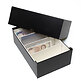 Logik archive box for 500 banknotes, black