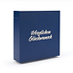 gift box for one gold bar in blister pack „Herzlichen Glückwunsch“, classic