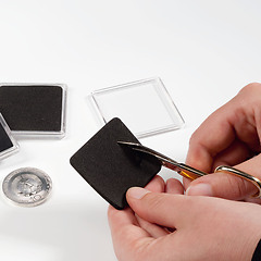 Square coin capsules Quadrum create them by yourself
