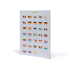 Cardboard flag chips