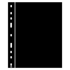 Optima interleaves, black, pack of 10