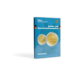 Coin card for German 2 euro commemorative coin, neutral colour
